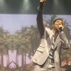 Durante el show, Bisbal recibió continuas muestras de cariño de sus seguidores.