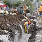 Inversión. Los trabajos en las avenidas Colón, Napo y Morán Valverde abarcan 5,8 km de pavimentación, por $ 5,8 millones más IVA.