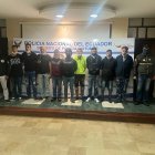 Sospechosos. Varios de los detenidos tienen historial criminal.