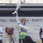 El esloveno Primoz Roglic (c) ganó la Volta a Catalunya.