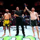 Cory Sandhagen (d) detalló que analizó bien a Chito Vera (i) y eso se reflejó en su estrategia de lucha.