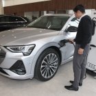 La empresa alemana Audi cuenta con varias opciones de autos eléctricos en el mercado ecuatoriano.