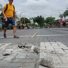 En la Victor Emilio Estrada se pueden evidenciar calles dañadas.