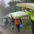 Ayuda. Un total de 1.182 personas han recibido asistencia humanitaria.