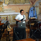 La banda Urkumanda, parte del Festival de música sacra