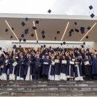 En total, se graduaron 301 magísteres en la UTEG.