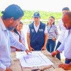 Hecho. La comunidad dio detalles de la planta a personal del BDE, ayer.