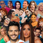 Parte de los artistas que serán parte de la Teletón.