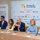 Representantes del sector inmobiliario realizaron la presentación del evento este 30 de marzo de 2023.