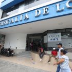 La fachada de la Fiscalía de Los Ríos, en el centro de Babahoyo.