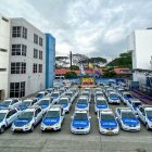 Logística. Decenas de patrulleros repotenciados fueron entregados.