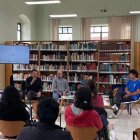 Encuentro. Editores como Alexander Ávila, Santiago Larrea y Daniel Galeas discutieron su trabajo en el marco de la FILQ.