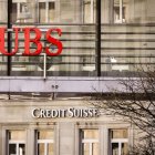 Credit Suisse y UBS, los dos principales bancos de Suiza.