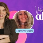Rommy Achi en un episodio de Vibrando Alto.