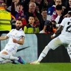 Karim Benzema y Vinicius Jr, las estrellas de esta nueva edición de El Clásico.