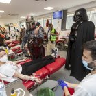 Una foto referencial sobre donantes de sangre.