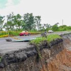 La vía Esmeraldas-Quinindé, la principal ruta de acceso hacia la provincia verde y su capital, tiene 28 puntos críticos.