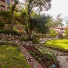 El convento está rodeado de tres huertos ancestrales.