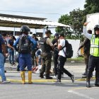 Un presunto sacapintas resultó muerto cuando huía, en El Guabo.