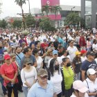 Los feligreses se congregaron en la Parroquia Nuestra Sra de La Alborada