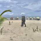 Los turistas que llegaron a la provincia se dirigieron en su mayoría a las playas del sur como las de Tonsupa, Atacames y Mompiche.