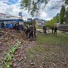 Tareas. Personal policial todavía se mantiene en los puntos afectados por el desastre natural