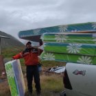 Tras la alerta se comenzó la evacuación en la zona de riesgo.