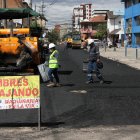 Longitud. La capa asfáltica que se colocará será a lo largo de más de dos kilómetros