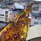 Imagen del monitoreo que realizó el ECU-911 en Esmeraldas.