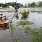 PARQUE SAMANES, NO HAY MANTENIMIENTO CONSTANTE EN EL MISMO, 06 DE ABRIL  DEL 2023- AMELIA ANDRADE Guayaquil-Ecuador Agencia (Ag-ecpreso)