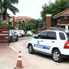 Reuniones. La Policía Nacional se reunió por varias horas con los residentes de la urbanización Entre Olivos para tener más detalles del robo perpetrado la noche del domingo.