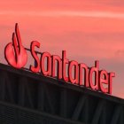 Entidad.- Un anuncio del banco Santender.