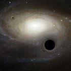 Agujeros negros errantes de masa intermedia.