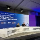El FMI publicó las proyecciones para el hemisferio occidental este 13 de abril de 2023.