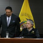 En la mesa de seguridad, las discrepancias entre las autoridades se expresaron con los gestos.