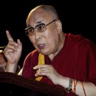 Foto de archivo del dalái lama.