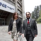 Caso. Pilar Ferri acompañada de su abogado José Luis Guerrero.