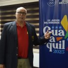 El presidente del COE, Jorge Delgado Panchana, aclaró varios puntos de los acuerdos sobre los Juegos Bolivarianos 2025.
