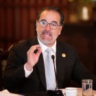 Autoridad. El canciller ecuatoriano Gustavo Manrique lamentó el hecho.