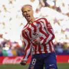 Antonine Griezmann anotó los dos únicos tantos con que el Atlético venció.