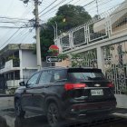 Las ramas tapan la señalética