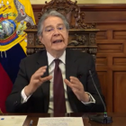 Proceso. El presidente Lasso tiene la perspectiva de que las incautaciones de droga desatan la violencia en Ecuador.