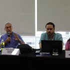 Jorge Bejarano, director ejecutivo del Inspi, durante su intervención en el taller en Lima.