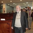 El execretario Anticorrupción, Luis Verdesoto, llegó media hora antes del inicio de su comparecencia prevista desde las 15:30 de este 18 de abril.