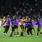 En el estadio Rodrigo Paz Delgado se lleva el encuentro entre LIGA VS BARCELONA Quito 15 de Abril de 2023 GUSTAVO GUAMAN Agencia (ag-expreso ag-extra - ag-Quito)