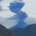 Secretaría de Gestión de Riesgos compartió información sobre el volcán Sangay.