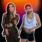 Elba González y su personaje.