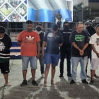 El operativo para capturarlos se desarrolló la noche martes. Hubo enfrentamientos entre policías y allegados a los 11 capturados.