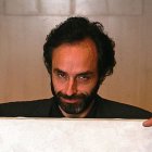 Alberto Vega en una imagen de archivo, cuando era una de las primeras figuras de la televisión chilena.