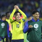 Kendry Páez es la figura de la Tri. Marcó el gol de la importante victoria sobre Argentina.